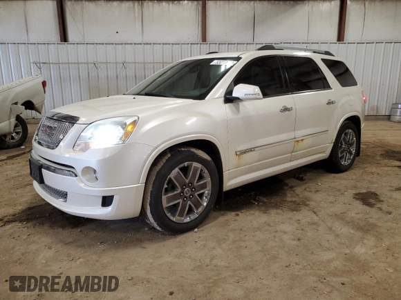 2011 GMC Acadia Denali with VIN 1GKKVTED0BJ320251, listed as a Copart auction lot 52072865 with 157,108 mi miles and Clean Title. Bid and sale history available at carsss.com. Image 1.