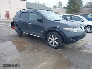 2009 Nissan Murano LE with VIN JN8AZ18W69W100482, listed as a IAAI auction lot 41656495 with 113,361 mi miles. Bid and sale history available at carsss.com. Image 1.