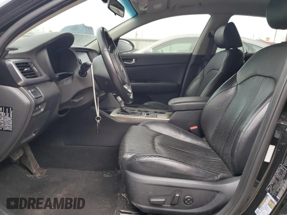 2017 Kia Optima EX with VIN KNAGU4LE4H5012164, listed as a Copart auction lot 44175804 with 82,109 mi miles and Salvage title. Bid and sale history available at DreamBid. Image 7.