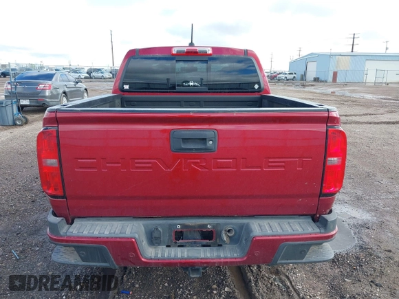 2021 Chevrolet Colorado 2WD Z71 with VIN 1GCGSDEN0M1107165, listed as a IAAI auction lot 42211981 with 115,906 mi miles and . Bid and sale history available at DreamBid. Image 16.