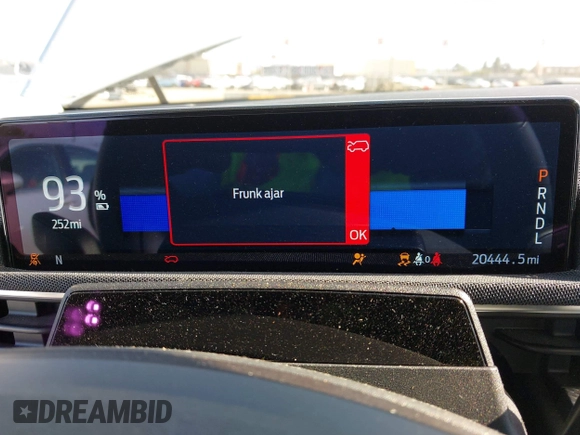 2022 Ford Mustang Mach-E California Route 1 with VIN 3FMTK2SU2NMA43869, listed as a IAAI auction lot 42153585 with 20,444 mi miles and . Bid and sale history available at DreamBid. Image 7.