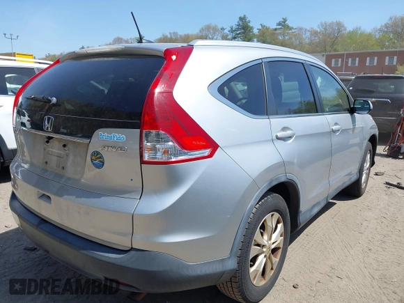 2012 Honda CR-V EX-L with VIN JHLRM4H75CC008752, listed as a IAAI auction lot 42150995 with 159,313 mi miles. Bid and sale history available at carsss.com. Image 4.