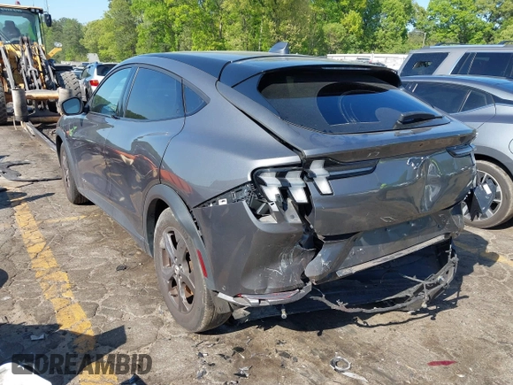 2021 Ford Mustang Mach-E Select with VIN 3FMTK1SS2MMA18591, listed as a IAAI auction lot 42049175 with 32,619 mi miles and . Bid and sale history available at DreamBid. Image 3.
