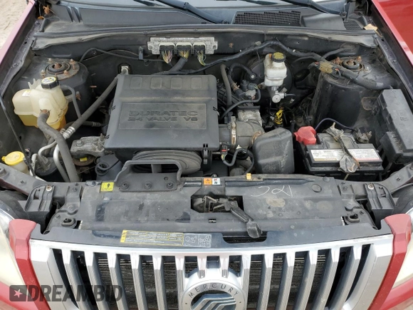 2010 Mercury Mariner Premier with VIN 4M2CN9HG0AKJ04654, listed as a Copart auction lot 80579264 with 185,653 mi miles and Clean Title. Bid and sale history available at carsss.com. Image 13.