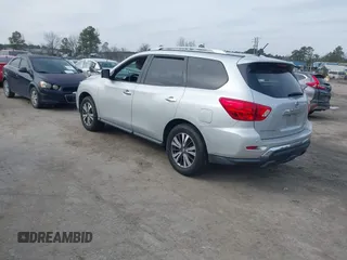 2018 Nissan Pathfinder SV z VIN 5N1DR2MM2JC602264, wystawiony jako IAAI lot #41536689 z przebiegiem 193 225 mil mil oraz . Historia ofert i sprzedaży dostępna na DreamBid. Obrazek 3.