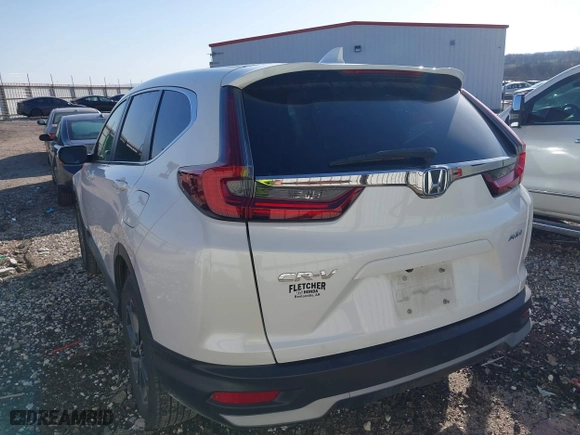 2020 Honda CR-V EX-L with VIN 5J6RW2H80LL021276, listed as a IAAI auction lot 41779246 with 42,092 mi miles. Bid and sale history available at carsss.com. Image 3.