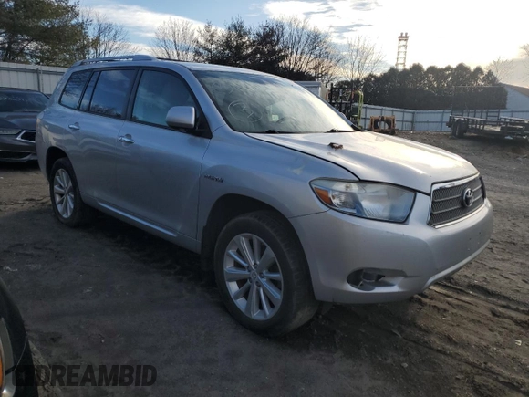 2008 Toyota Highlander Hybrid with VIN JTEEW41A882005235, listed as a Copart auction lot 48299545 with 233,118 mi miles and Non Repairable. Bid and sale history available at carsss.com. Image 4.
