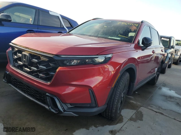 2024 Honda CR-V Hybrid Sport-L with VIN 7FARS6H81RE021196, listed as a Copart auction lot 74681594 with 0 mi miles and Salvage Title. Bid and sale history available at carsss.com. Image 5.
