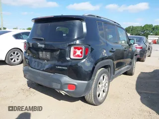 2016 Jeep Renegade Limited z VIN ZACCJADT7GPE30360, wystawiony jako IAAI lot #42012541 z przebiegiem 81 409 mil mil oraz . Historia ofert i sprzedaży dostępna na DreamBid. Obrazek 4.