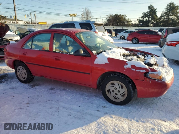 1998 Ford Escort LX z VIN 1FAFP10P2WW303270, wystawiony jako Copart lot #87588365 z przebiegiem 142 743 mil mil oraz Szkoda całkowita • Salvage title. Historia ofert i sprzedaży dostępna na DreamBid. Obrazek 4.