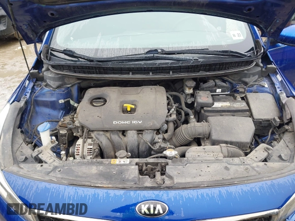 2017 Kia Forte LX with VIN 3KPFK4A71HE072951, listed as a IAAI auction lot 41717857 with 89,299 mi miles. Bid and sale history available at carsss.com. Image 10.