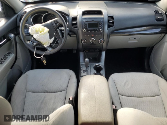 2012 Kia Sorento LX with VIN 5XYKT4A24CG271228, listed as a Copart auction lot 47859595 with Not Provided miles and Salvage Title. Bid and sale history available at carsss.com. Image 8.