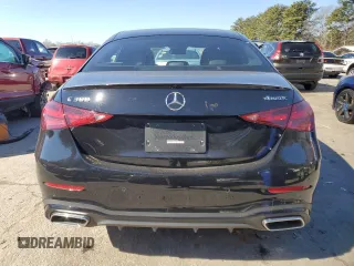 2024 Mercedes-Benz C 300 z VIN W1KAF4HBXRR177105, wystawiony jako Copart lot #45895435 z przebiegiem 10 057 mil mil oraz Szkoda całkowita • Salvage title. Historia ofert i sprzedaży dostępna na DreamBid. Obrazek 6.