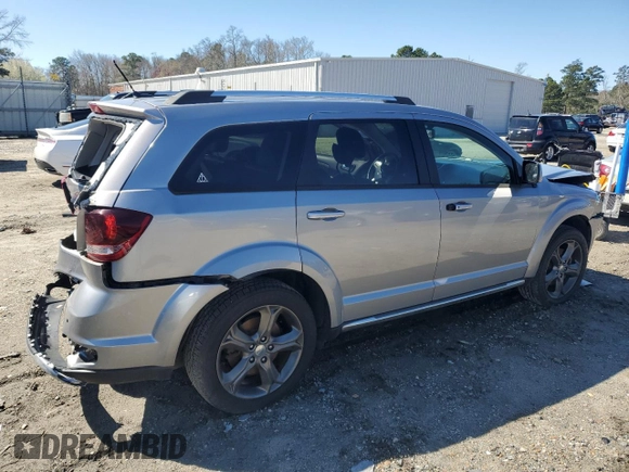2015 Dodge Journey Crossroad with VIN 3C4PDCGG3FT679152, listed as a Copart auction lot 49833675 with 133,789 mi miles and Salvage Title. Bid and sale history available at DreamBid. Image 3.