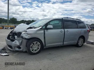 2016 Toyota Sienna XLE with VIN 5TDYK3DC0GS708176, listed as a Copart auction lot 59042645 with 137,615 mi miles and Salvage title. Bid and sale history available at DreamBid. Image 1.