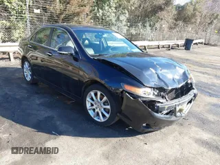 2008 Acura TSX with VIN JH4CL96828C011483, listed as a IAAI auction lot 41503285 with 206,980 mi miles. Bid and sale history available at carsss.com. Image 1.