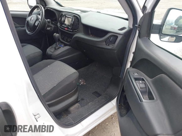 2015 Ram ProMaster City Cargo Tradesman with VIN ZFBERFAT1F6951355, listed as a IAAI auction lot 41972683 with 89,971 mi miles. Bid and sale history available at carsss.com. Image 5.