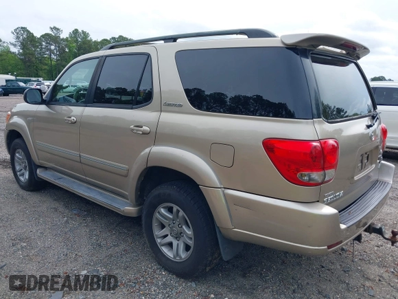 2005 Toyota Sequoia Limited with VIN 5TDBT48A35S234156, listed as a IAAI auction lot 42181692 with 270,131 mi miles and . Bid and sale history available at DreamBid. Image 3.