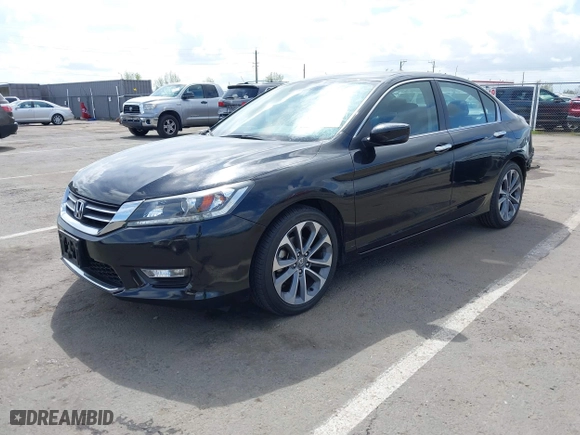 2015 Honda Accord Sedan Sport with VIN 1HGCR2F54FA195073, listed as a IAAI auction lot 41925791 with 79,179 mi miles. Bid and sale history available at carsss.com. Image 17.