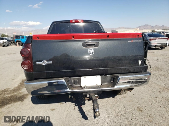 2008 Dodge Ram 1500 SLT with VIN 1D7HA18208J110425, listed as a Copart auction lot 80686744 with 225,619 mi miles and Salvage Title. Bid and sale history available at carsss.com. Image 6.