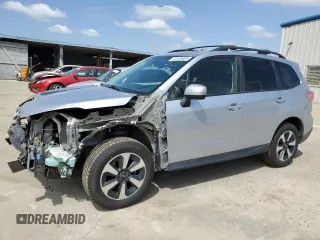 2017 Subaru Forester Premium with VIN JF2SJAGC8HH509120, listed as a Copart auction lot 53108485 with 130,283 mi miles and Salvage Title. Bid and sale history available at carsss.com. Image 1.