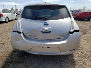 2016 Nissan LEAF S with VIN 1N4AZ0CP6GC311160, listed as a Copart auction lot 63254853 with 59,855 mi miles. Bid and sale history available at carsss.com. Image 6.