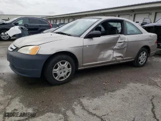 2002 Honda Civic LX with VIN 1HGEM21542L019816, listed as a Copart auction lot 84825424 with 139,051 mi miles and Salvage Title. Bid and sale history available at carsss.com. Image 1.