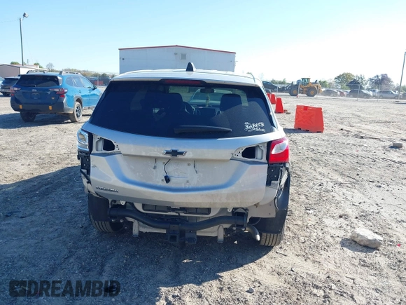 2021 Chevrolet Equinox LS with VIN 3GNAXHEV5MS178933, listed as a IAAI auction lot 41866695 with 50,000 mi miles and . Bid and sale history available at DreamBid. Image 17.