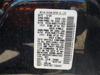 2009 Nissan Rogue SL with VIN JN8AS58T29W321840, listed as a IAAI auction lot 42157739 with 214,475 mi miles and . Bid and sale history available at DreamBid. Image 9.