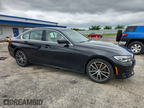 2020 BMW 3 Series 330i xDrive with VIN 3MW5R7J05L8B25148, listed as a Copart auction lot 64820425 with 110,833 mi miles and Non repairable. Bid and sale history available at DreamBid. Image 4.