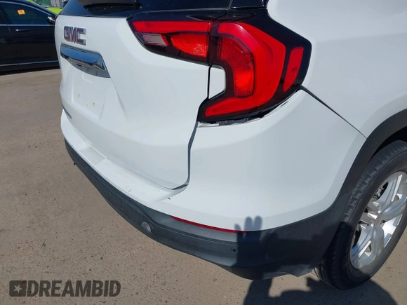 2021 GMC Terrain SLE with VIN 3GKALMEV1ML349365, listed as a IAAI auction lot 41565424 with 23,223 mi miles and . Bid and sale history available at carsss.com. Image 20.