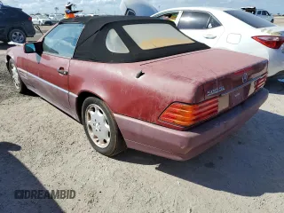1992 Mercedes-Benz 500 с VIN WDBFA66E2NF060149, выставлен на аукционе Copart как лот 76109384 с пробегом 55 753 миль миль и Списание • Salvage title. История ставок и продаж доступна на DreamBid. Изображение 2.