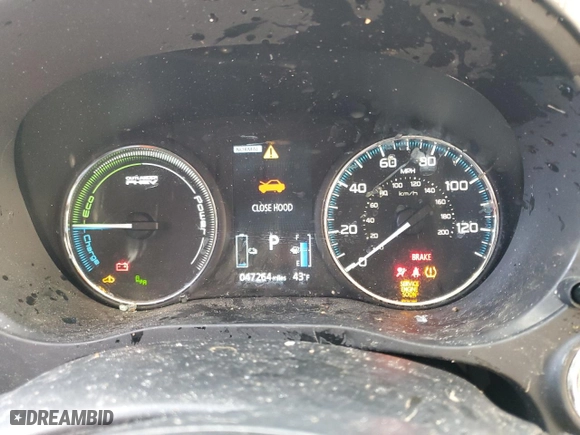2018 Mitsubishi Outlander PHEV SEL with VIN JA4J24A53JZ058112, listed as a Copart auction lot 68920152 with 47,264 mi miles. Bid and sale history available at carsss.com. Image 9.