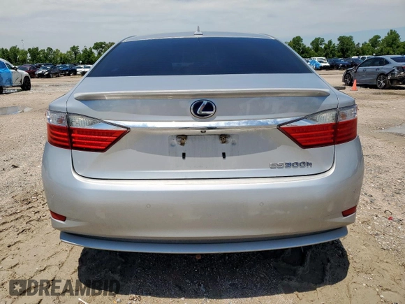 2013 Lexus ES 300h with VIN JTHBW1GG9D2022801, listed as a Copart auction lot 57325235 with 223,632 mi miles and Salvage title. Bid and sale history available at DreamBid. Image 6.