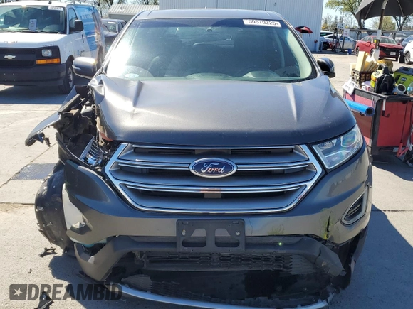 2017 Ford Edge SEL with VIN 2FMPK3J91HBC27548, listed as a Copart auction lot 50570225 with 94,012 mi miles and Salvage Title. Bid and sale history available at carsss.com. Image 5.