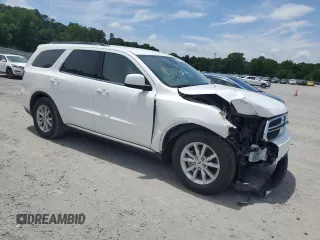 2020 Dodge Durango SXT with VIN 1C4RDHAG7LC307528, listed as a Copart auction lot 59709415 with 79,243 mi miles and Salvage title. Bid and sale history available at DreamBid. Image 4.