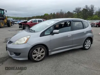2009 Honda Fit Sport with VIN JHMGE88419C004901, listed as a Copart auction lot 58258875 with 98,127 mi miles and Salvage title. Bid and sale history available at DreamBid. Image 1.