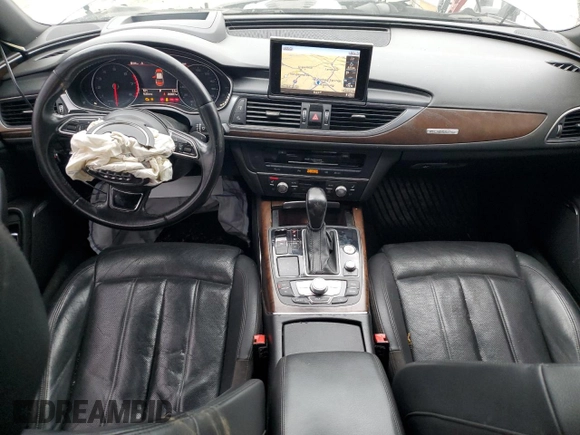 2016 Audi A6 Prestige with VIN WAUHGAFC2GN063620, listed as a Copart auction lot 52552945 with 203,877 mi miles and Salvage title. Bid and sale history available at DreamBid. Image 8.