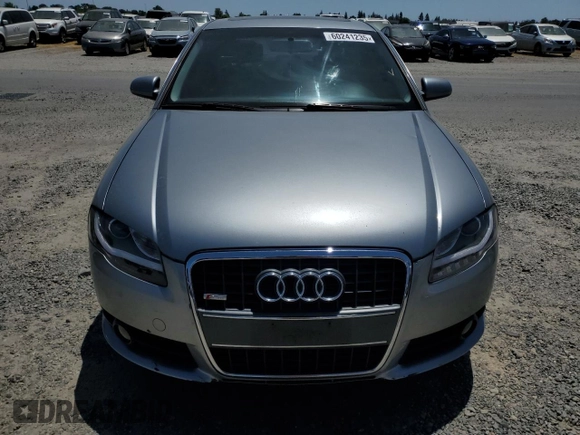 2008 Audi A4 2.0T with VIN WAUAF78E58A162740, listed as a Copart auction lot 60241235 with 124,040 mi miles and Clean title. Bid and sale history available at DreamBid. Image 5.