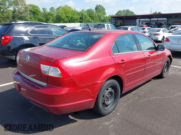 2007 Mercury Milan with VIN 3MEHM07Z67R607315, listed as a IAAI auction lot 42238665 with Not provided miles and . Bid and sale history available at DreamBid. Image 4.