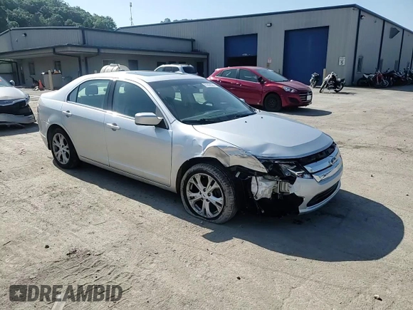 2012 Ford Fusion SE with VIN 3FAHP0HGXCR331498, listed as a Copart auction lot 61859325 with 61,445 mi miles and Salvage title. Bid and sale history available at DreamBid. Image 14.