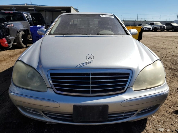 2003 Mercedes-Benz S-Class 4.3L with VIN WDBNG70JX3A319731, listed as a Copart auction lot 47300885 with 0 mi miles and Non Repairable. Bid and sale history available at carsss.com. Image 5.