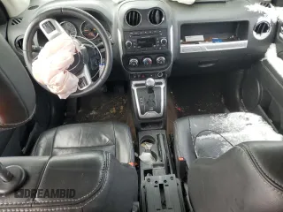 2015 Jeep Compass High Altitude Edition with VIN 1C4NJCEA8FD264154, listed as a Copart auction lot 43835095 with 156,285 mi miles and Salvage Title. Bid and sale history available at carsss.com. Image 8.