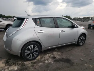 2016 Nissan LEAF S with VIN 1N4BZ0CP1GC311250, listed as a Copart auction lot 63295343 with 43,542 mi miles. Bid and sale history available at carsss.com. Image 3.