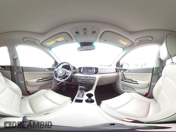 2017 Kia Sportage EX with VIN KNDPN3AC1H7160580, listed as a Copart auction lot 55949545 with 98,870 mi miles and Salvage title. Bid and sale history available at DreamBid. Image 16.