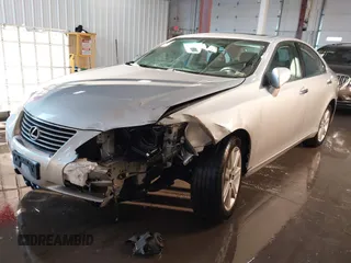 2008 Lexus ES 350 with VIN JTHBJ46G982178540, listed as a IAAI auction lot 41253655 with 192,106 mi miles. Bid and sale history available at carsss.com. Image 16.