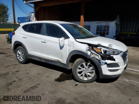 2019 Hyundai Tucson SE with VIN KM8J2CA47KU033909, listed as a Copart auction lot 50746805 with 55,797 mi miles and Salvage Title. Bid and sale history available at carsss.com. Image 4.