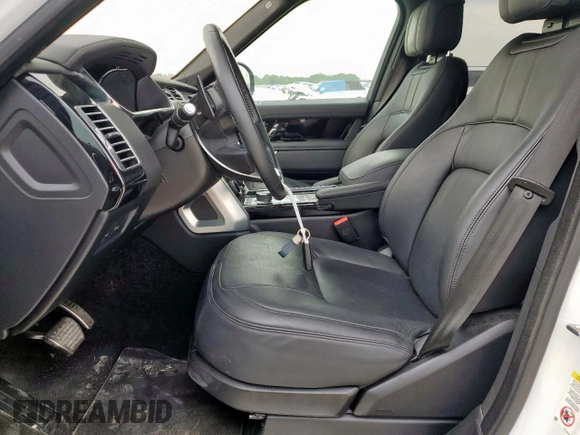 2022 Land Rover Range Rover Westminster with VIN SALGS2RU3NA471659, listed as a Copart auction lot 57286115 with 50,392 mi miles and Salvage title. Bid and sale history available at DreamBid. Image 7.