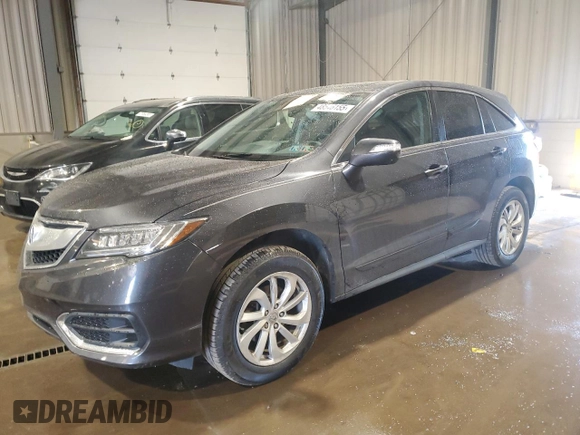 2016 Acura RDX Tech Pkg with VIN 5J8TB4H59GL002757, listed as a Copart auction lot 48546155 with 77,590 mi miles and Salvage Title. Bid and sale history available at carsss.com. Image 1.