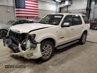 2007 Ford Explorer Limited с VIN 1FMEU75807UB86638, выставлен на аукционе Copart как лот 57861535 с пробегом 186 128 миль миль и Чистый • Clean title. История ставок и продаж доступна на DreamBid. Изображение 1.